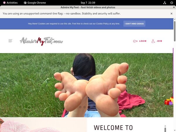 Admire My Feet Free Full Videos