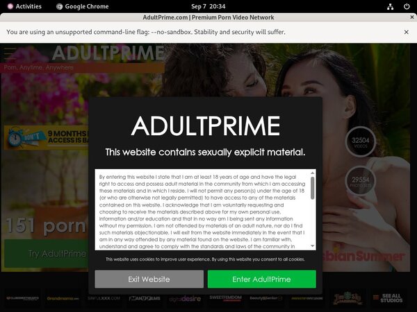 Adultprime.com With Webbilling.com