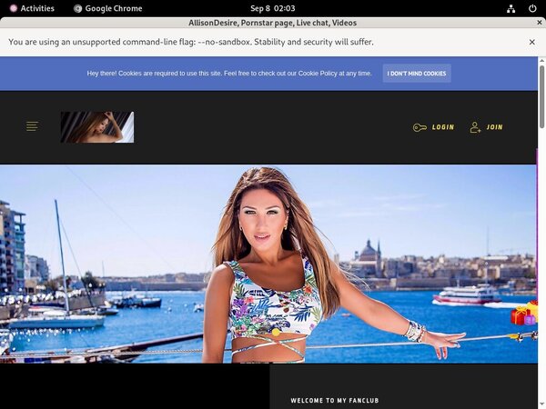 AllisonDesire Password Username