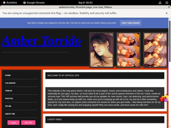 Ambertorrido.modelcentro.com Kennwort