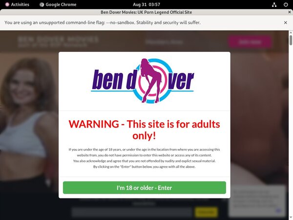 Ben Dover Movies Porn Account