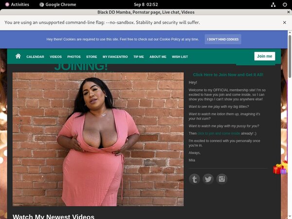 BlackDDMamba Free Pron