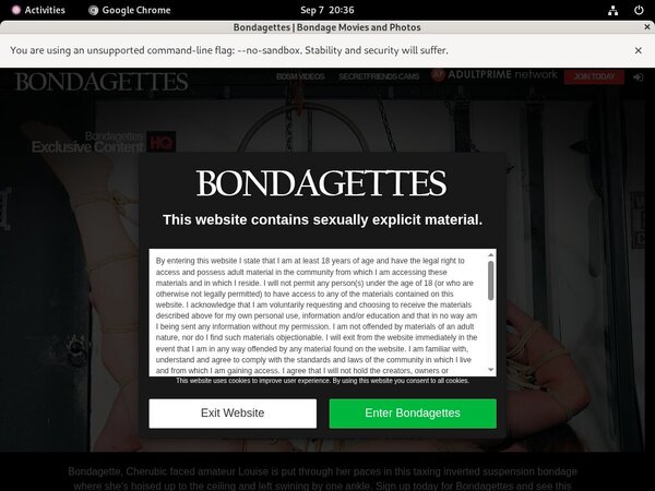 Bondagettes Free Passwords