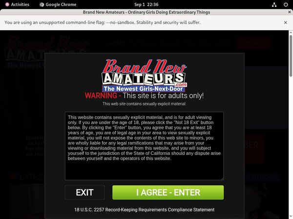 Brand New Amateurs ??