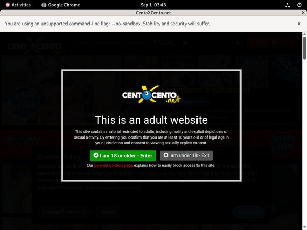 Cento X Cento Watch