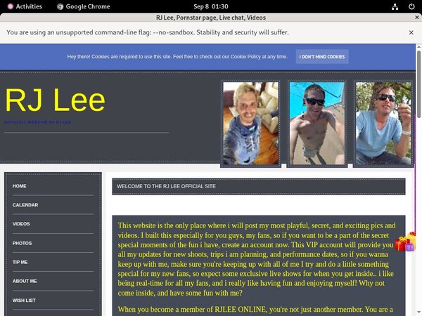 Daily Rjlee.modelcentro.com Account