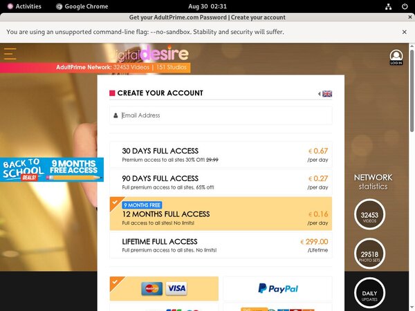 Digital Desire Alternative Payment
