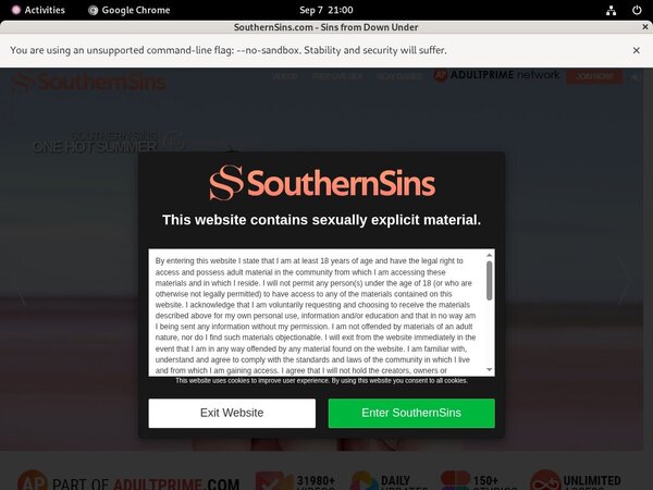Discount For Southernsins