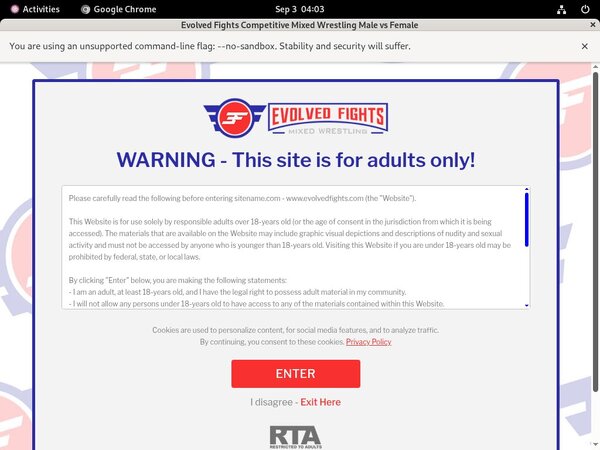 Discount Link Evolvedfights.com