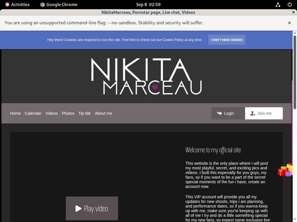 Discounts NikitaMarceau