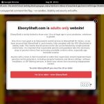 Ebony Shaft Cuentas Gratis