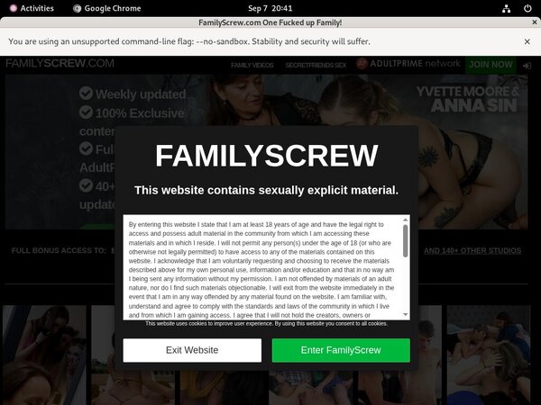 Familyscrew.com Foot Fetish