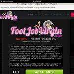 Foot Job Virgin Cuentas