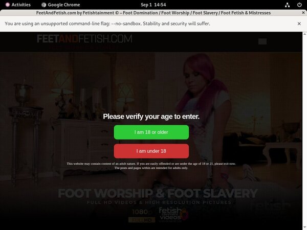 Free Account Fetish And Feet