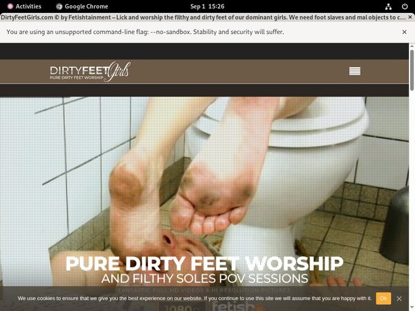 Free Dirty Feet Girls Discount Membership