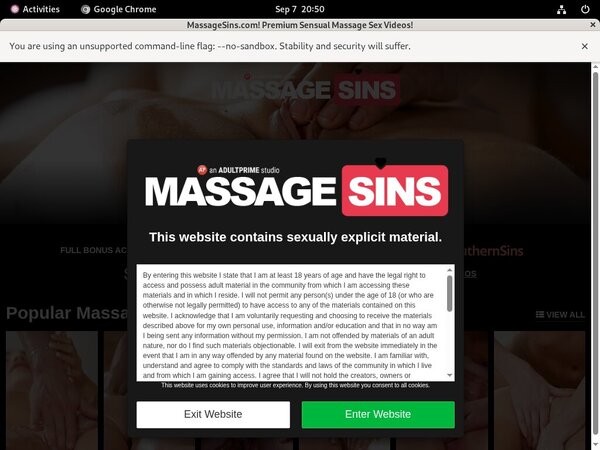 Free Massage Sins Trial
