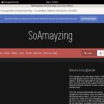 Free SoAmayzing Account Password