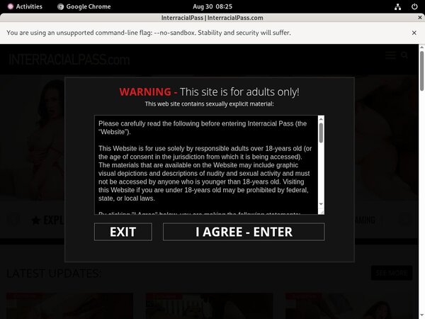 Free Working Interracialpass.com Logins