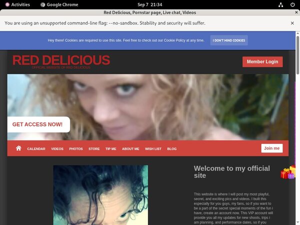 Fresh Red Delicious Site Rip
