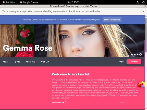 GemmaRose42 Join By Phone