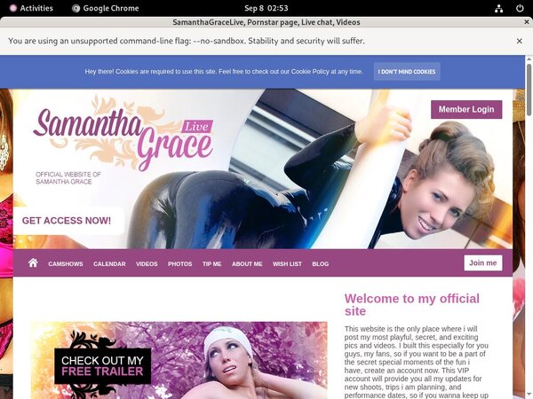 Get Discount SamanthaGraceLive