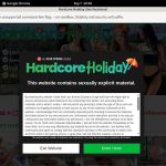 Hardcoreholiday.com Crear Cuenta