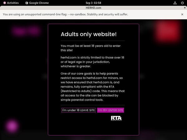 Herhd.com Checkout Page