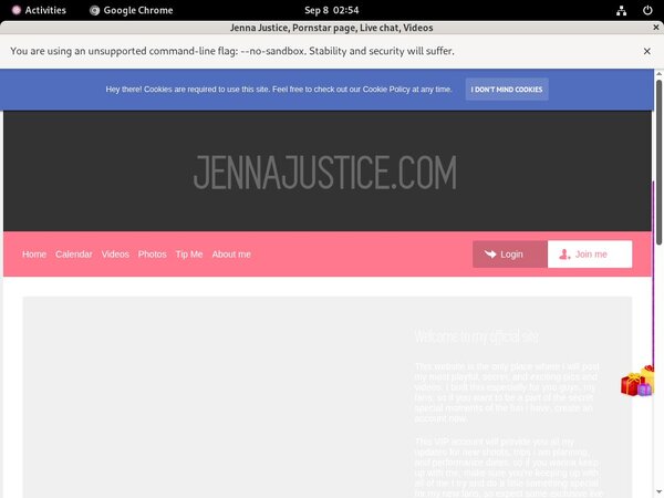 Jenna Justice Account 2015