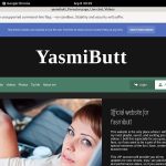 Join Yasmibutt.modelcentro.com For Free