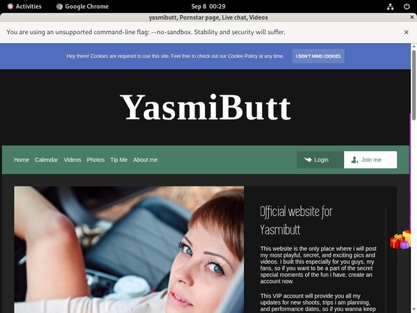 Join Yasmibutt.modelcentro.com For Free