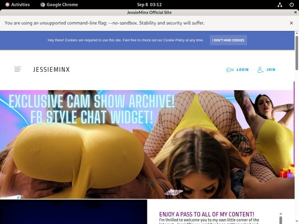 Logins For JessieMinx Free