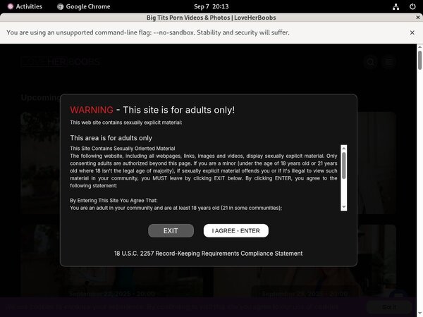 Loveherboobs Login Password