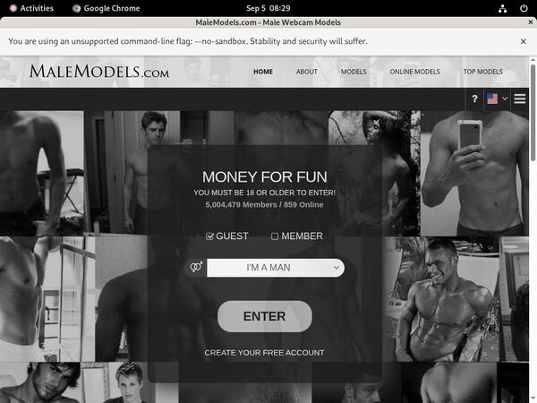 Malemodels Promo Codes