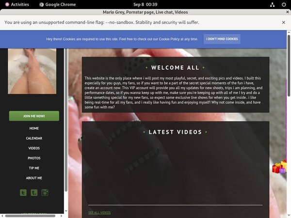 Marlogrey.modelcentro.com Paypal Register