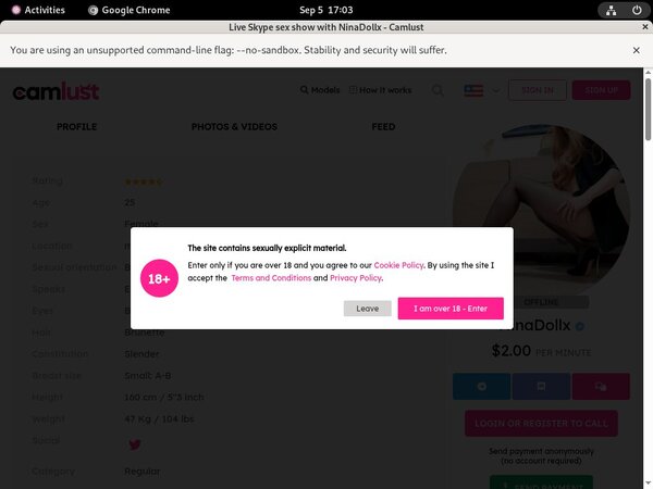 Ninadollx Payment Methods