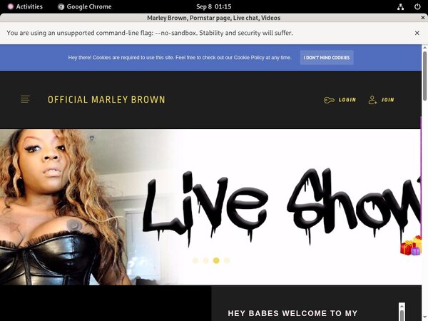 Officialmarleybrown.com Discount Off