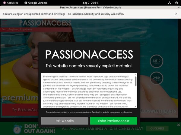 Porno Passion Access