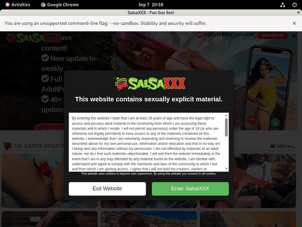 Salsa XXX Pregnant