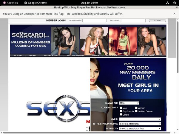 Sexsearch Discount 50%