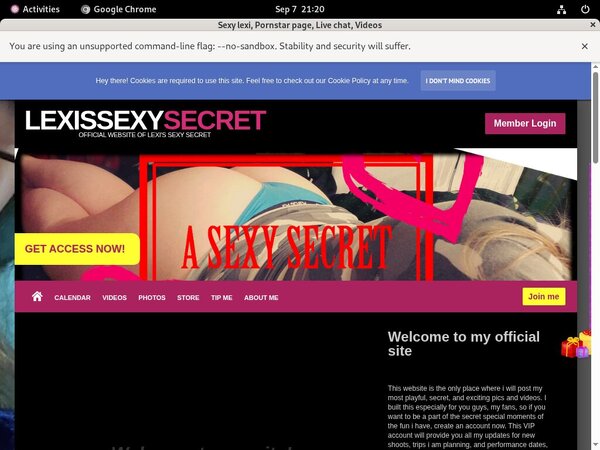 Sexy Lexi Free Premium Account
