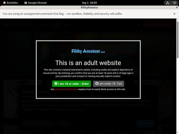 Signup Filthyamateur.net Paypal