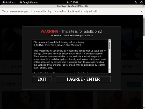 Sinnsagexxx With AOL Account