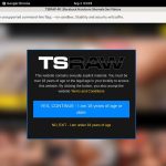 TS Raw Member Login