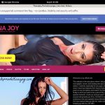 Tianajoy Sign Up Page