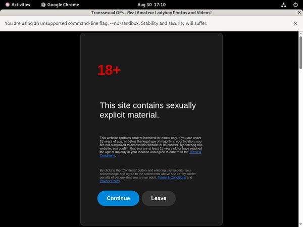 Transsexual GFs ?????