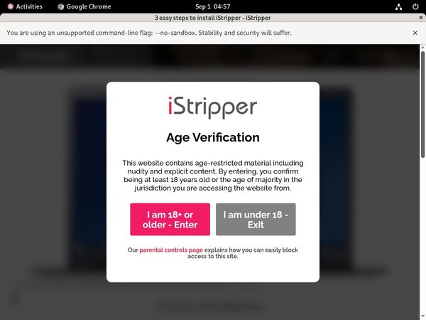 Try IStripper Free Trial