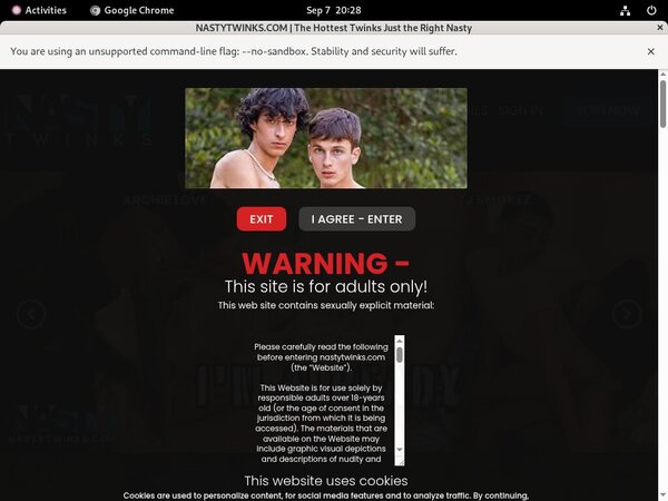 Twinks Nasty Discount Trial