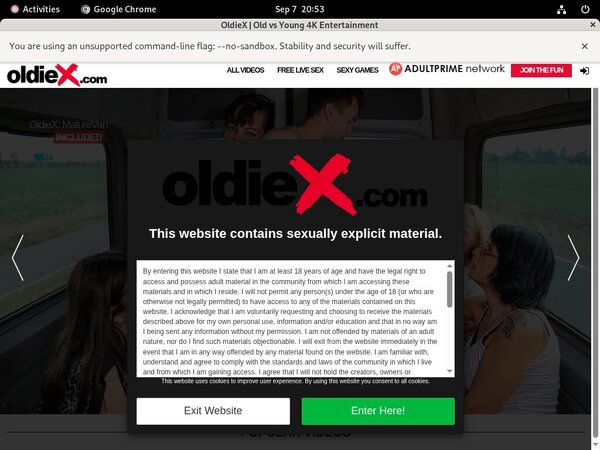 X Oldie Free Membership