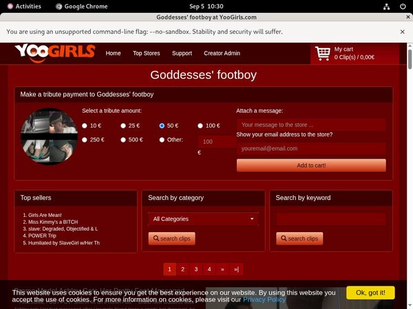 Yoogirls.com Premium Login