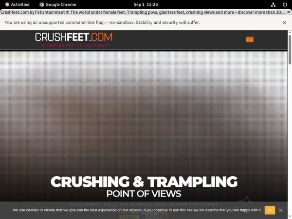 Crush Feet Free Trial Pw